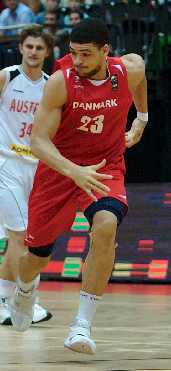 Gabriel "Iffe" Lundberg i landsholdstrøjen