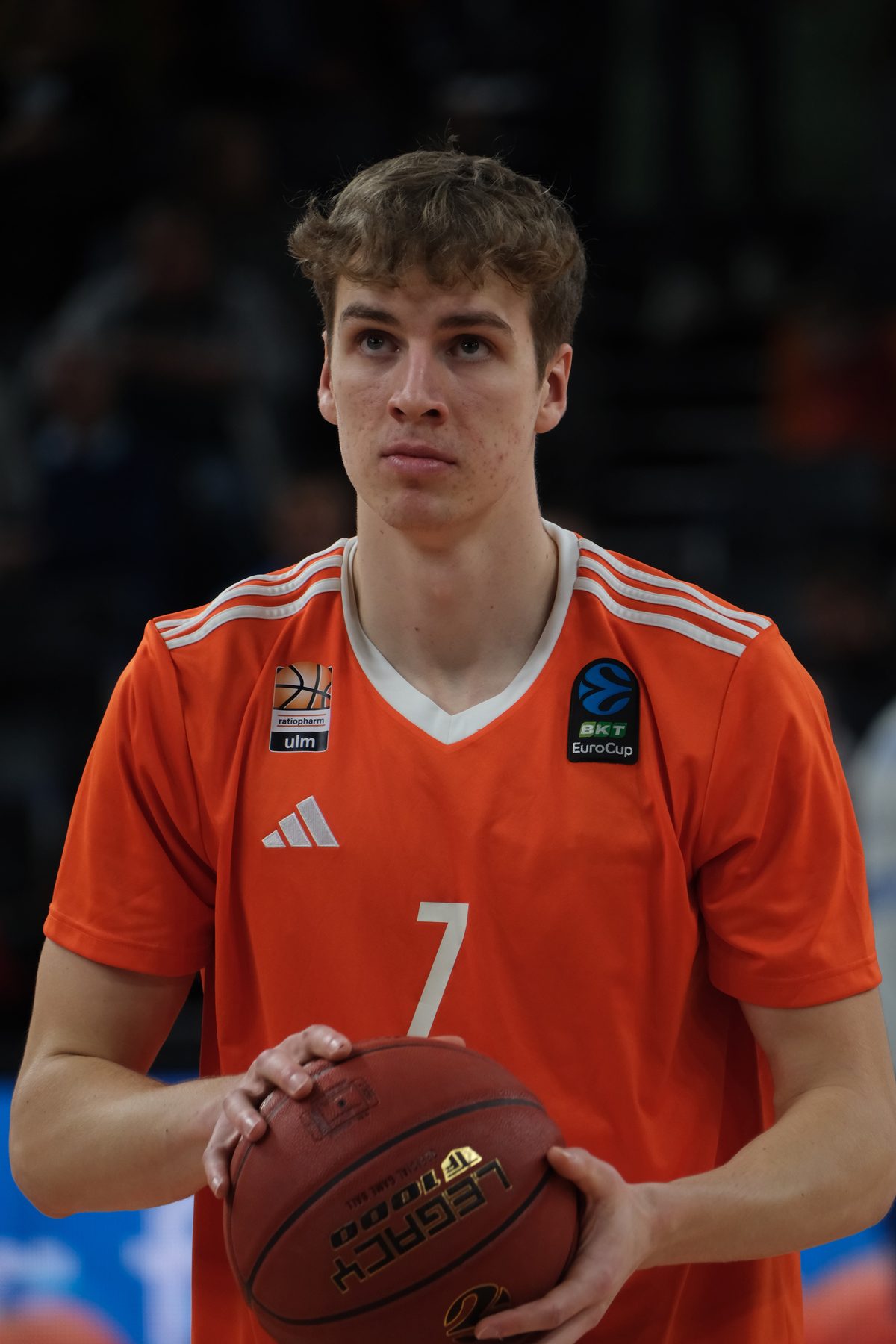 Tobias Jensen i aktion for ratiopharm Ulm i EuroCup